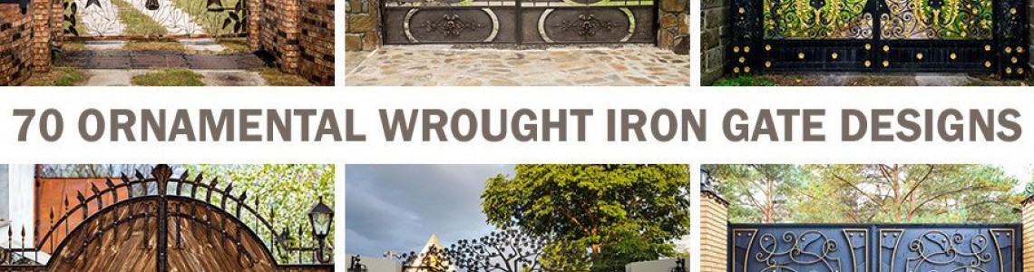 Iron doors and fences