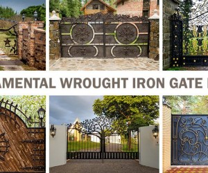 Iron doors and fences