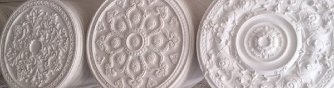 Gypsum and decoration